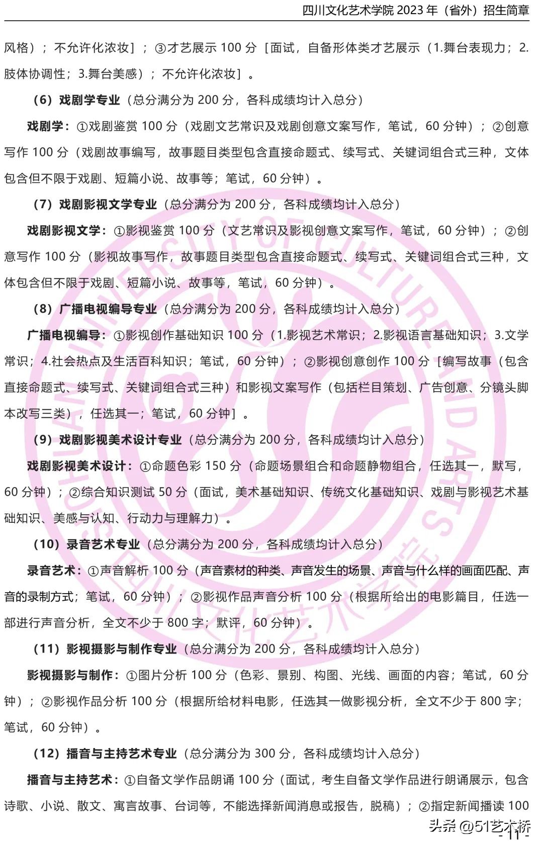 四川艺术学院2023招生简章,四川文化艺术学院2023招生人数