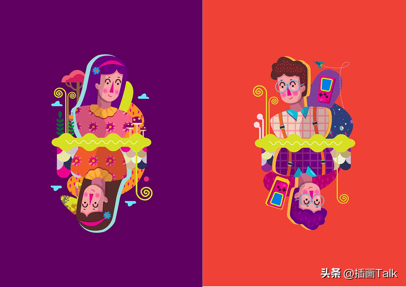 印度插画师作品欣赏,印度插画师hazemameen作品欣赏