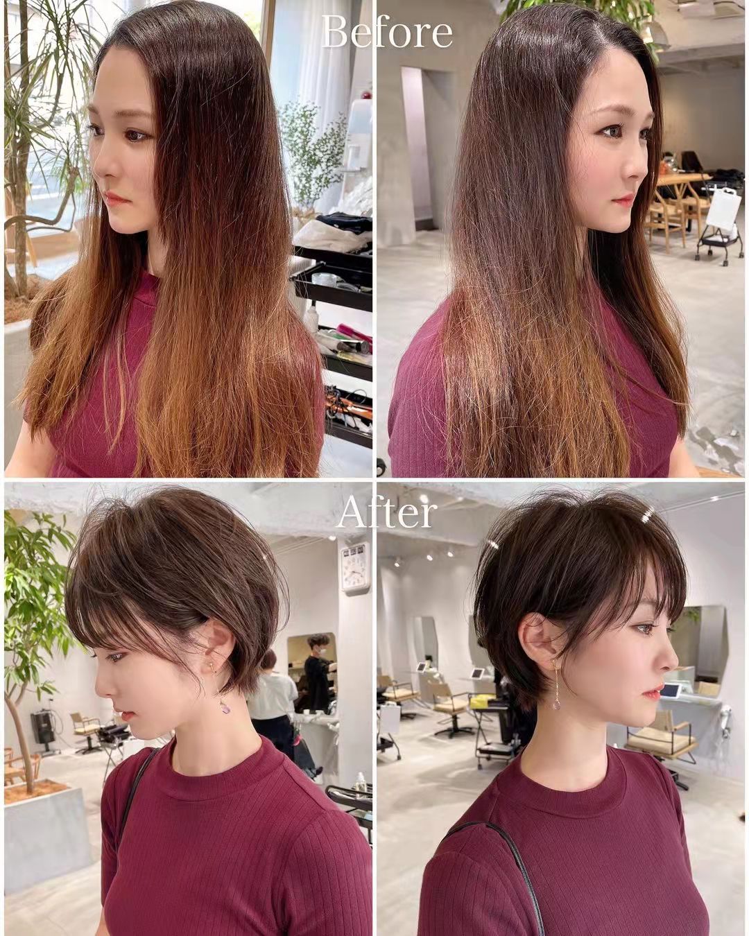 圆脸适合的精灵短发,减龄短发圆脸参考