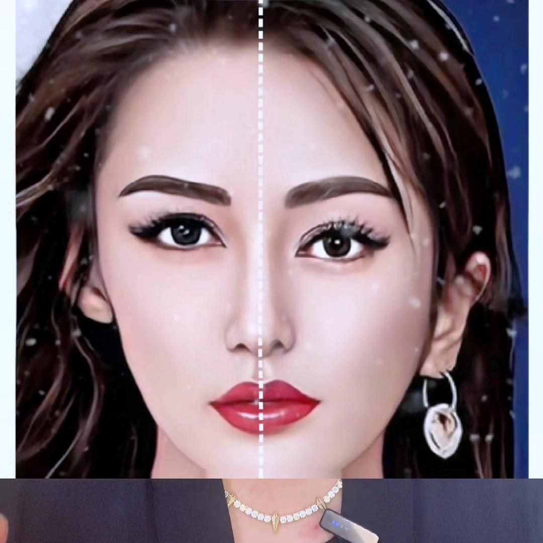 能修饰脸型的刘海简单好打理,无刘海修饰脸型的刘海