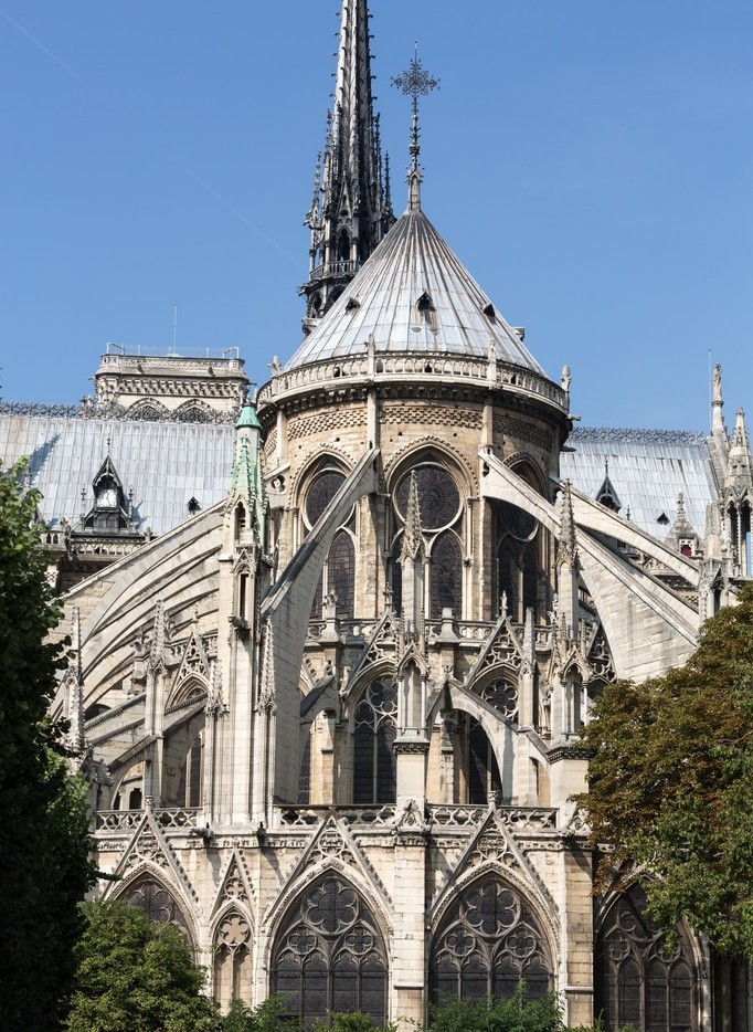 巴黎圣母院代表建筑,巴黎圣母院的建筑风格