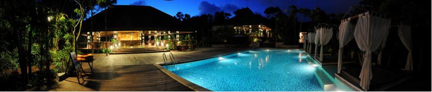 集结地丛林别墅,集结季雨林树屋位置