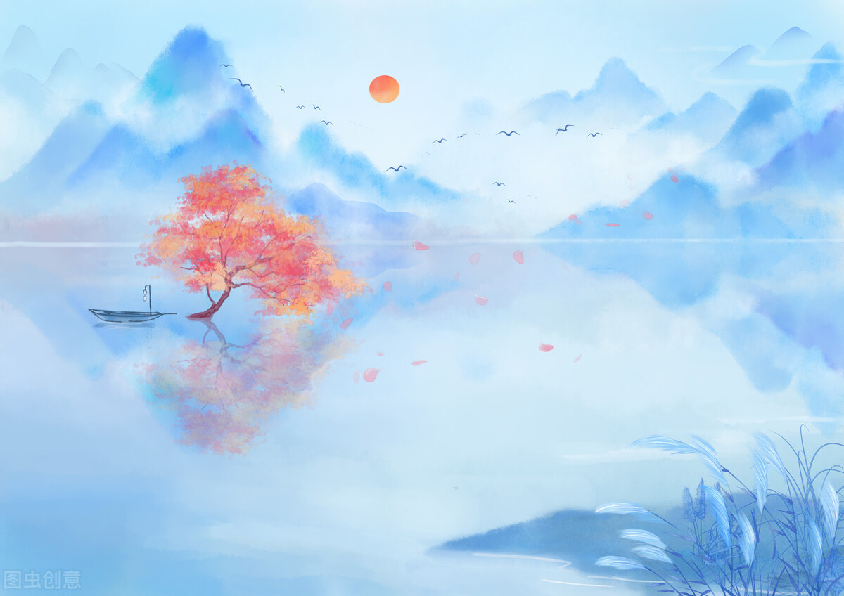 白发重来一梦中青山不改旧时容,关于青山美景的诗句