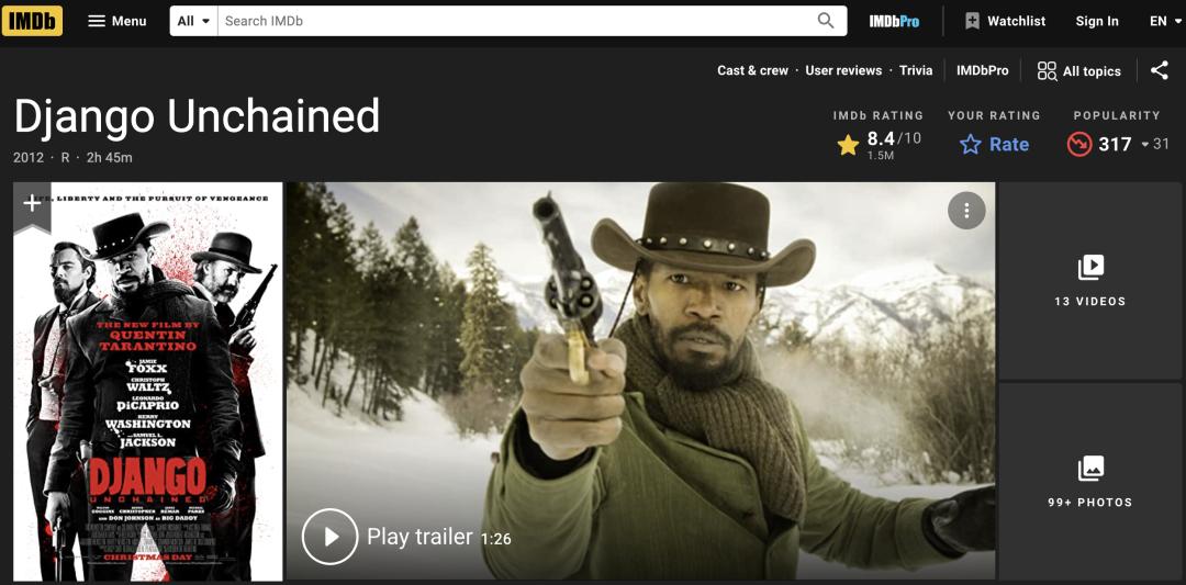 推荐必看的高质量电影,截止目前最值得看的电影