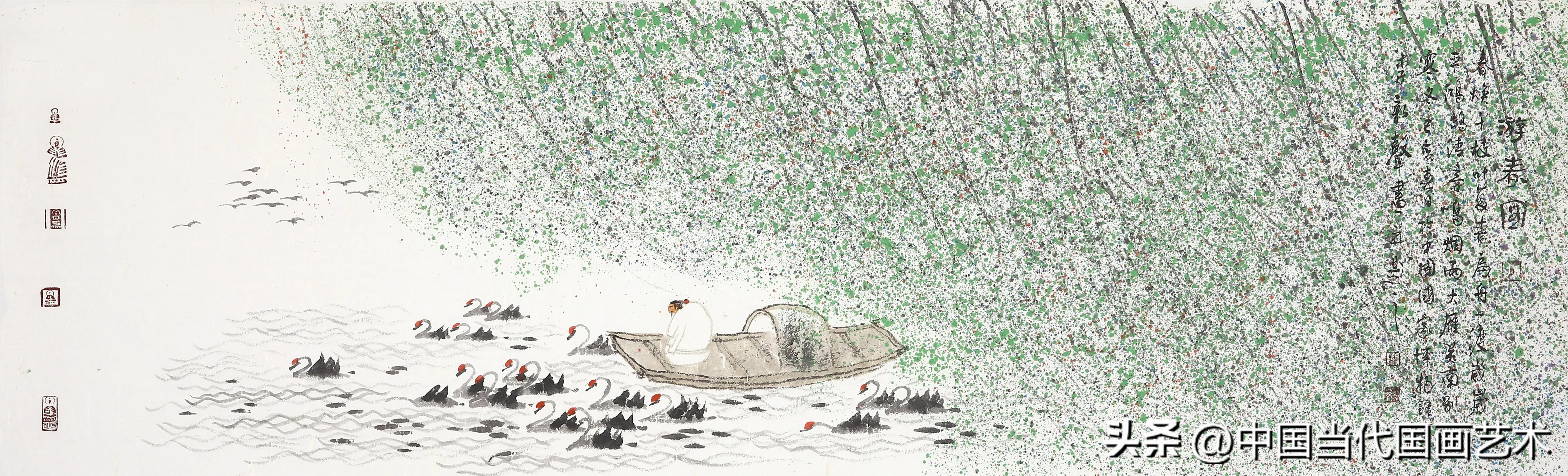 诗情画意经典诗配画竖版,诗情画意赏析中国历代诗画佳作