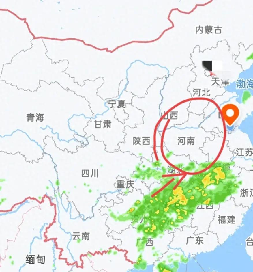 今日河南省有一次雨雪天气过程,河南未来3天持续雨雪低温天气