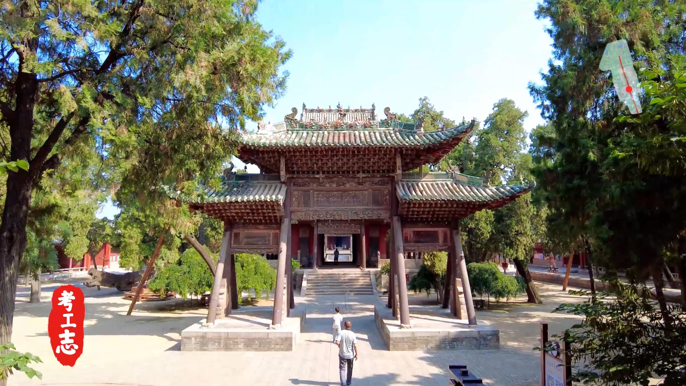 关公故里关帝庙图片,关公老家的武庙