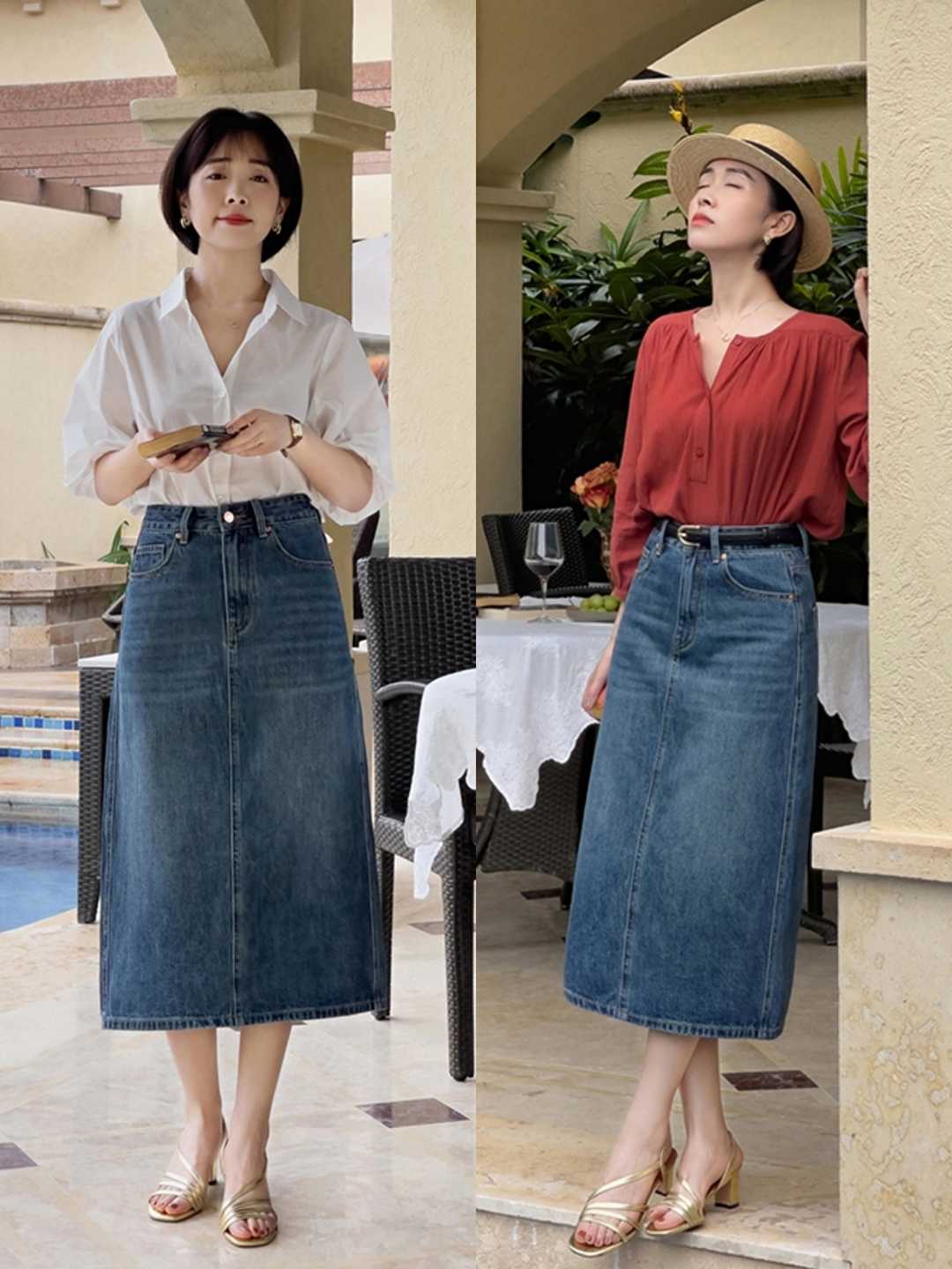 普通人如何选择合适的半身裙,见过世面的女人穿裙子