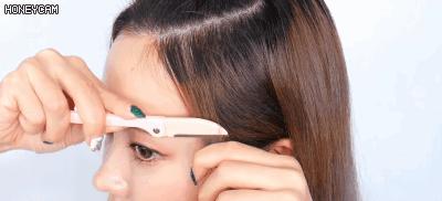 不尝试下刘海你永远不知道多减龄,不容易剪残适合全部脸型的刘海