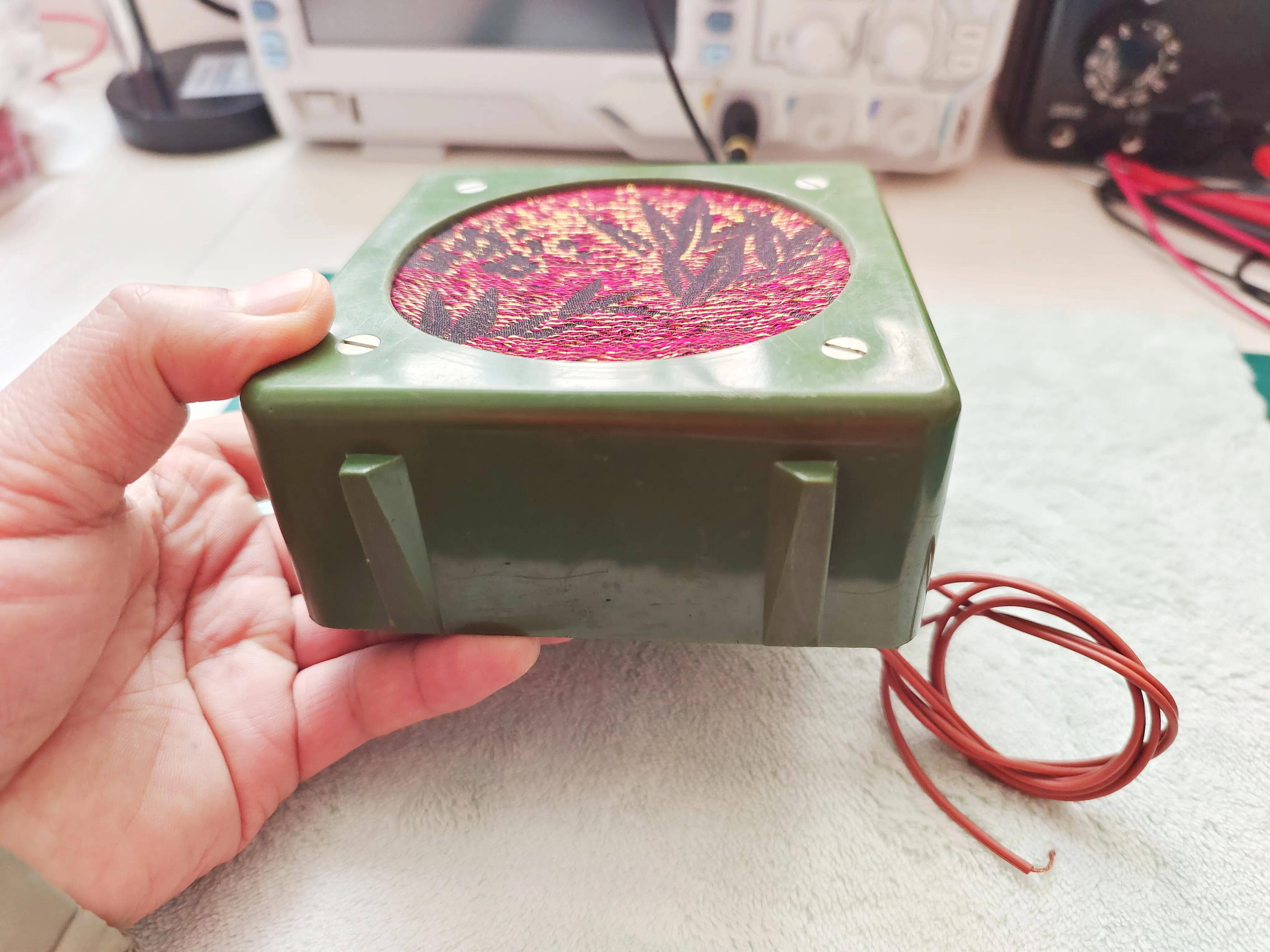 天津真美电声器材厂老照片,拆老式音箱