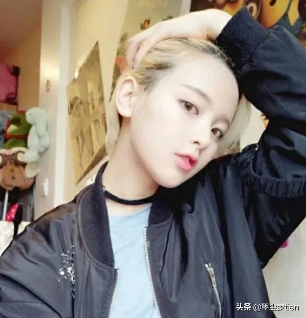 杨超越早期短发发型,杨超越短发造型