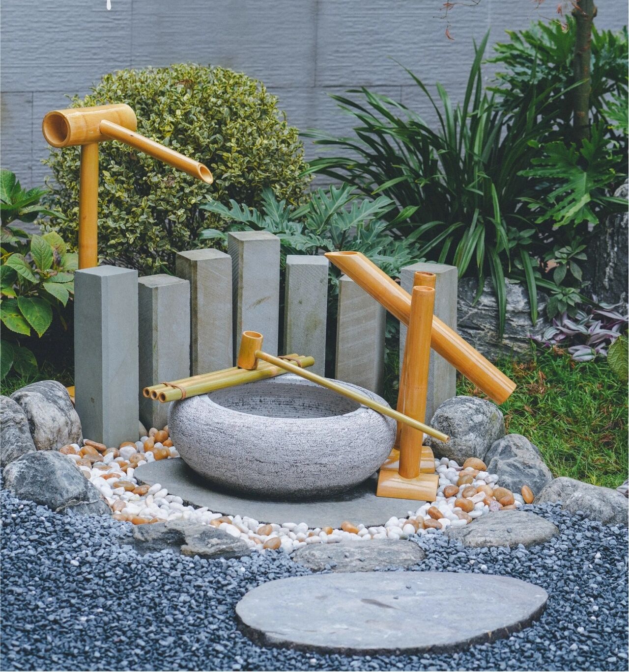 小面积开放式花园庭院设计,露台花园简单实用设计100平米实景