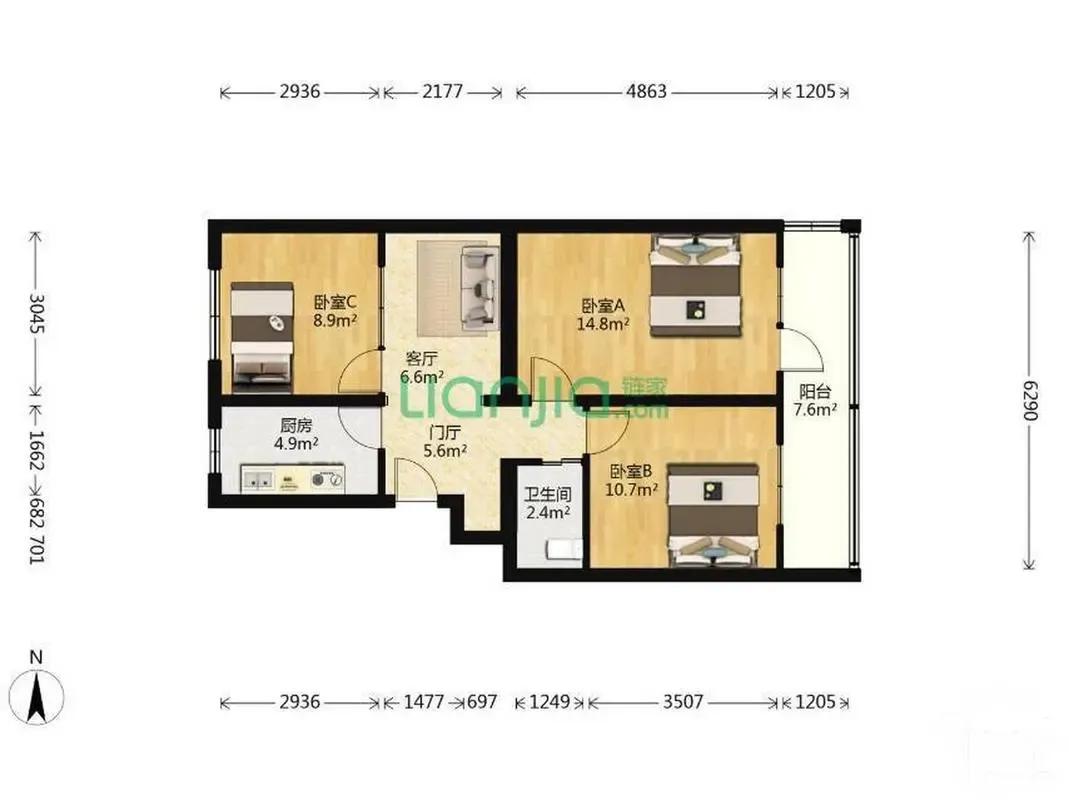 南北通透东西户型优缺点,南北通透和户型方正哪个更重要