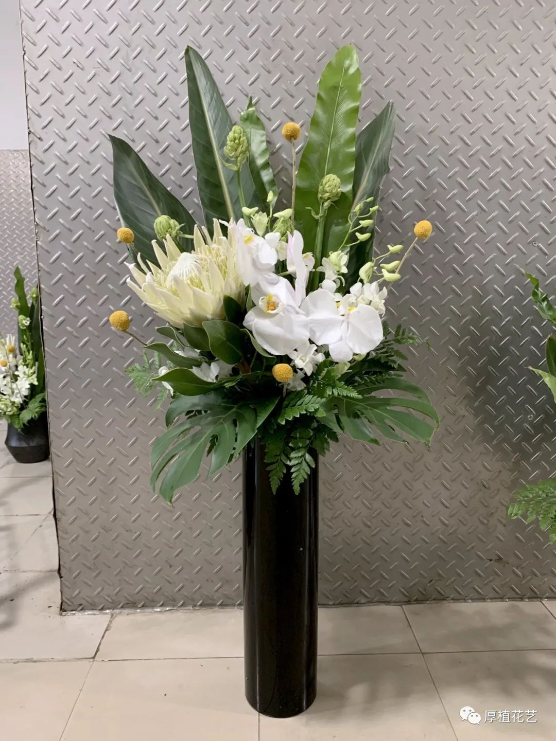 商务前台鲜花,前台花选择