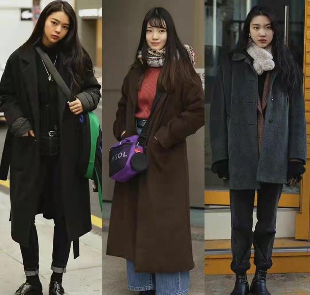 冬天不太成熟的穿搭,冬季不太冷街拍