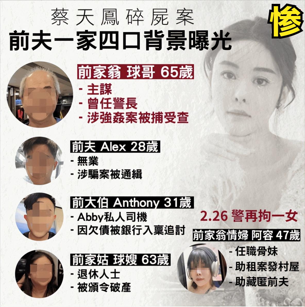 香港名媛碎尸案曝光,香港名媛碎尸案抓捕