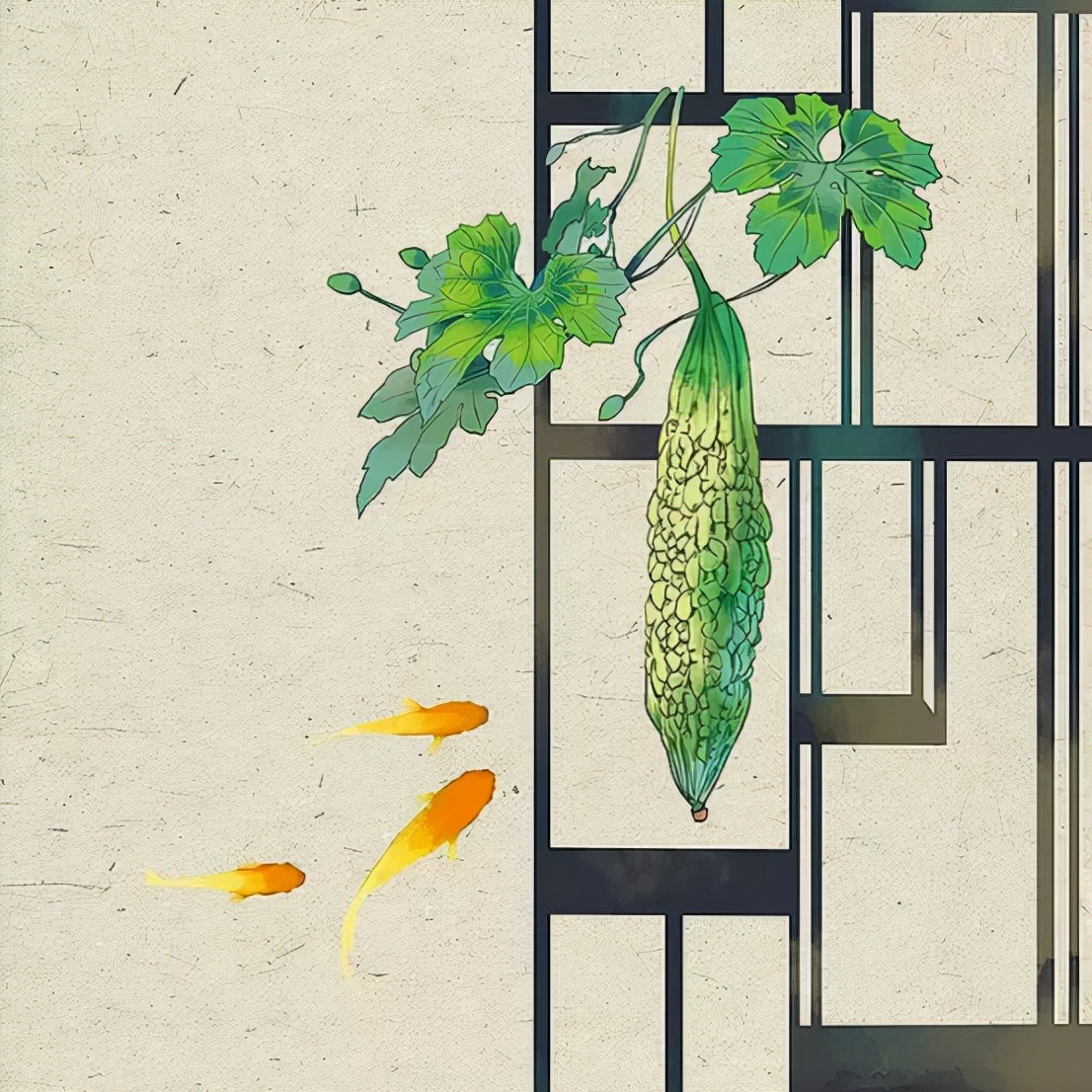 最美二十四节气诗词图,关于夏季节气的诗以及画