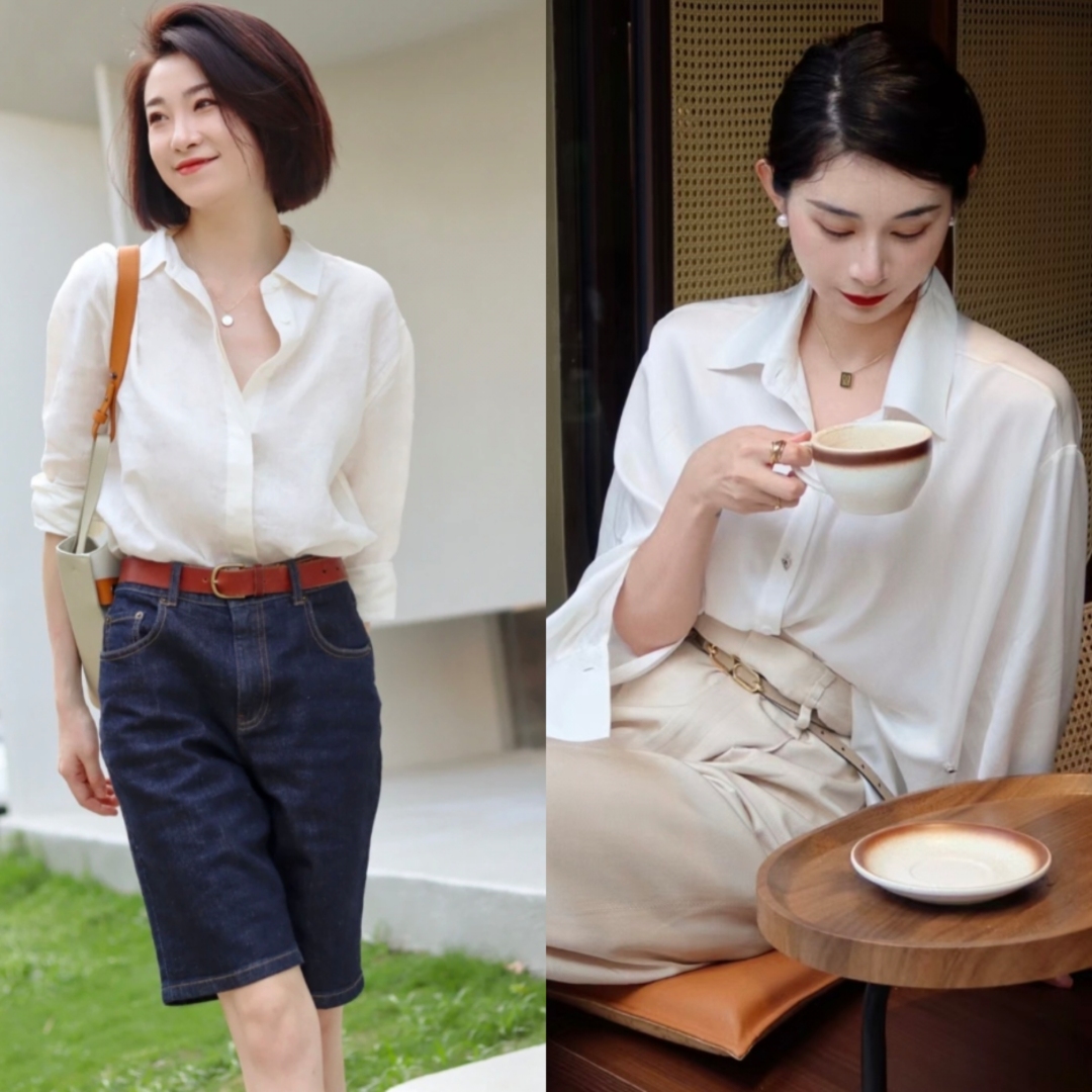 流行的衣服穿搭高级感女,气质上衣女高级感内搭外穿