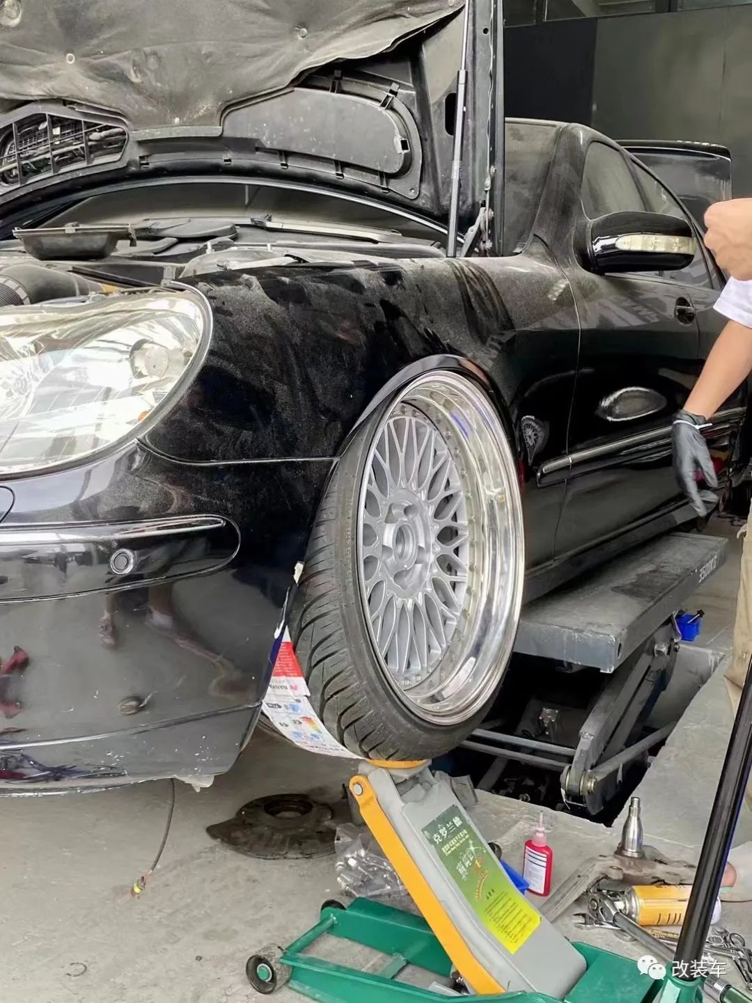 奔驰svip风格改装,奔驰vip风格