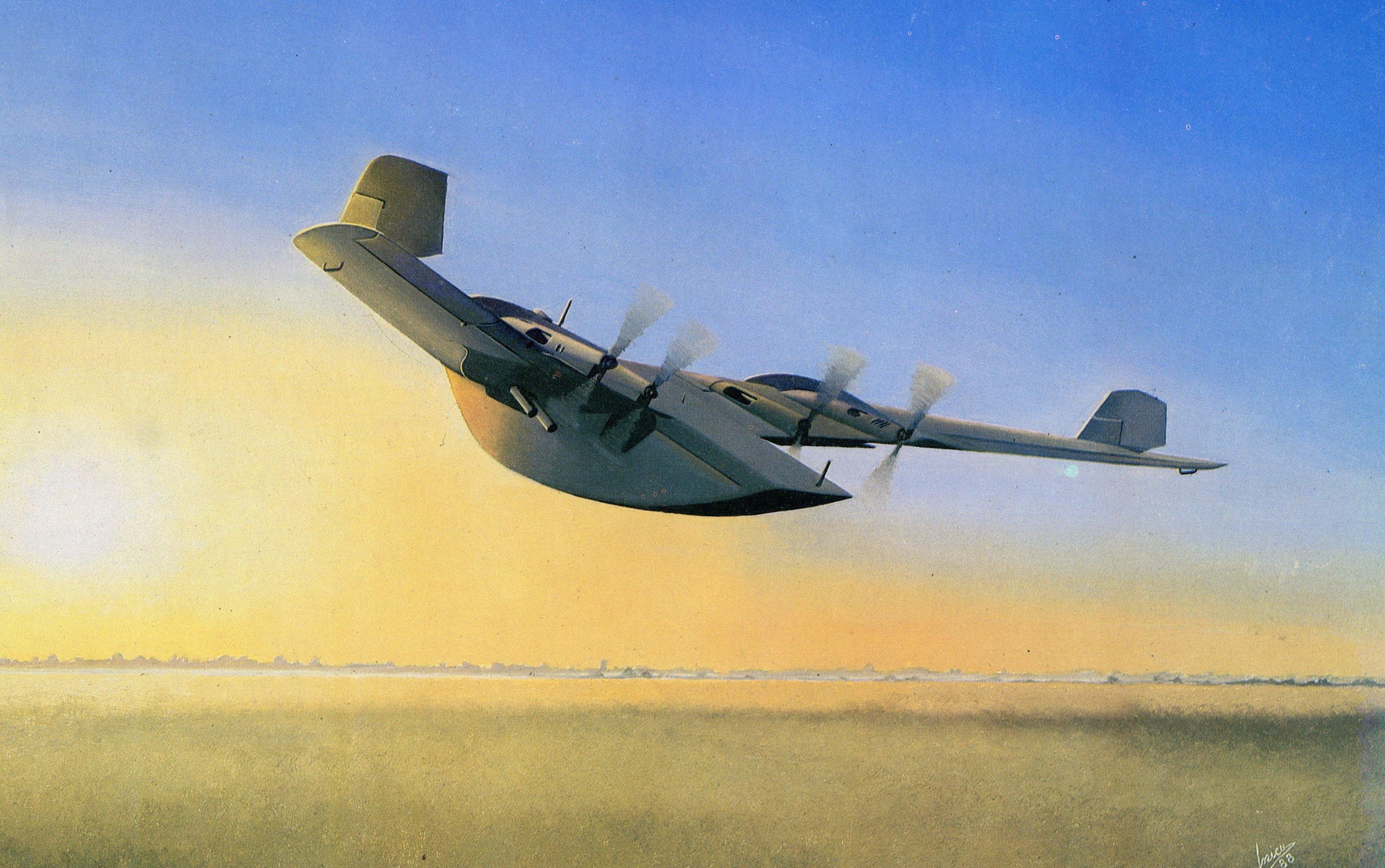 有趣的飞行器18-运水果的科幻大飞翼