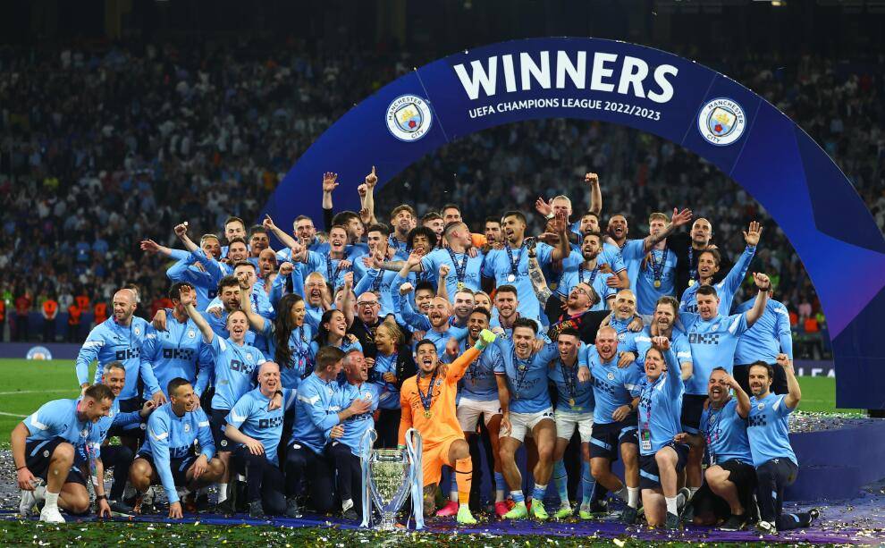 曼城夺欧冠全过程,曼城夺得英超冠军的第一视角