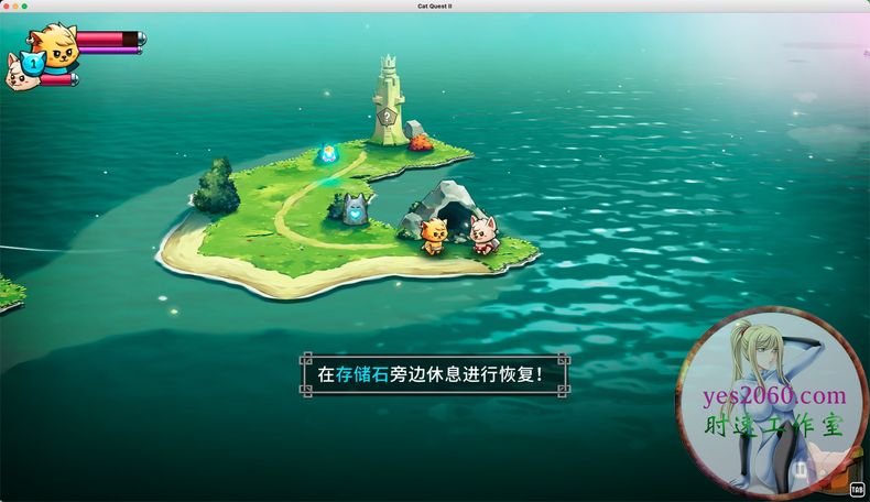 steam猫咪斗恶龙2怎么弄成中文,猫咪斗恶龙2港服