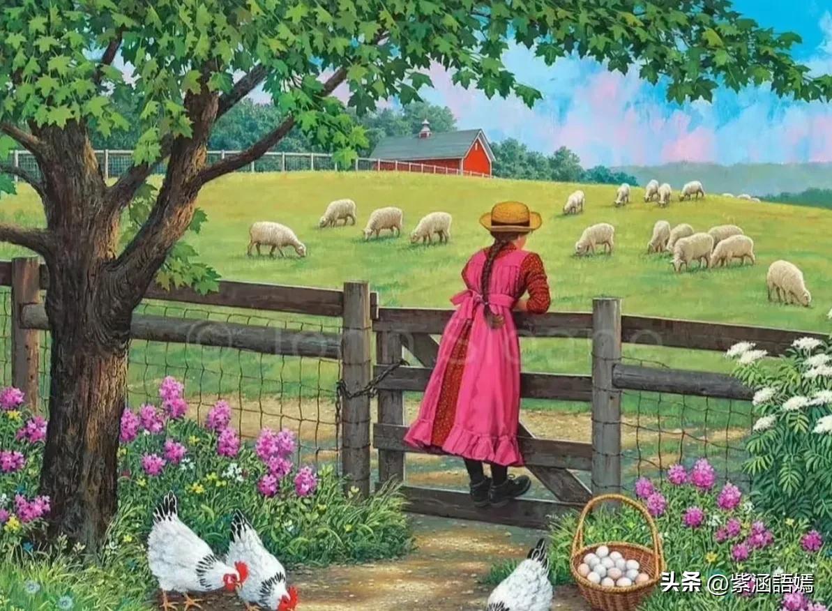 向往的田园生活好悠闲,田园生活一直是我们向往的生活