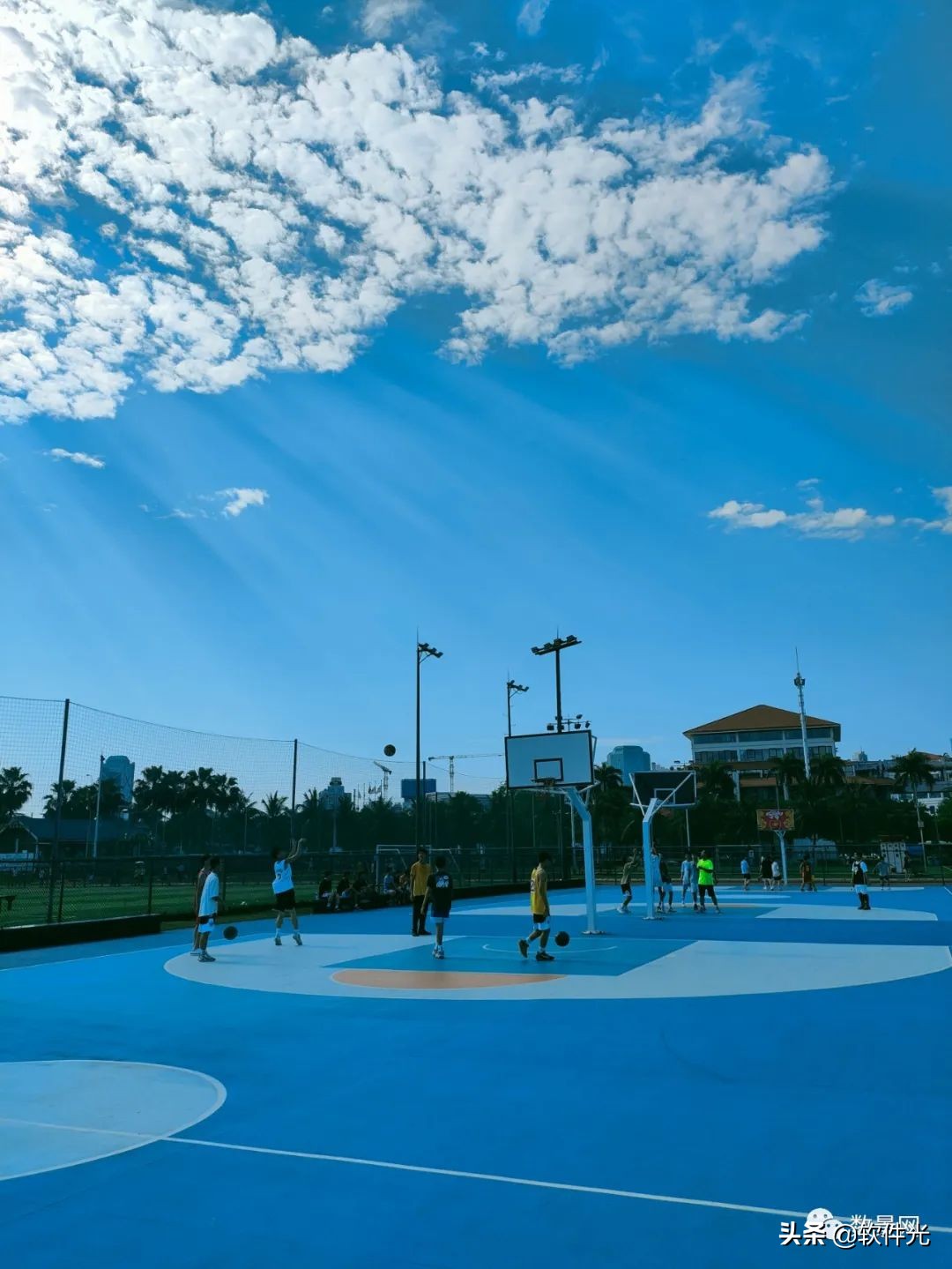 海口世纪公园晚霞,海口十大纪实摄影作品