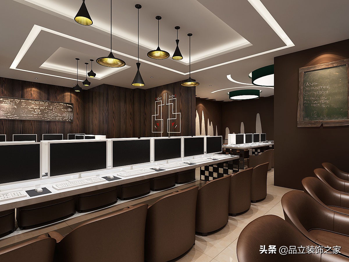 网吧网咖装修设计,网吧最省钱的装修风格