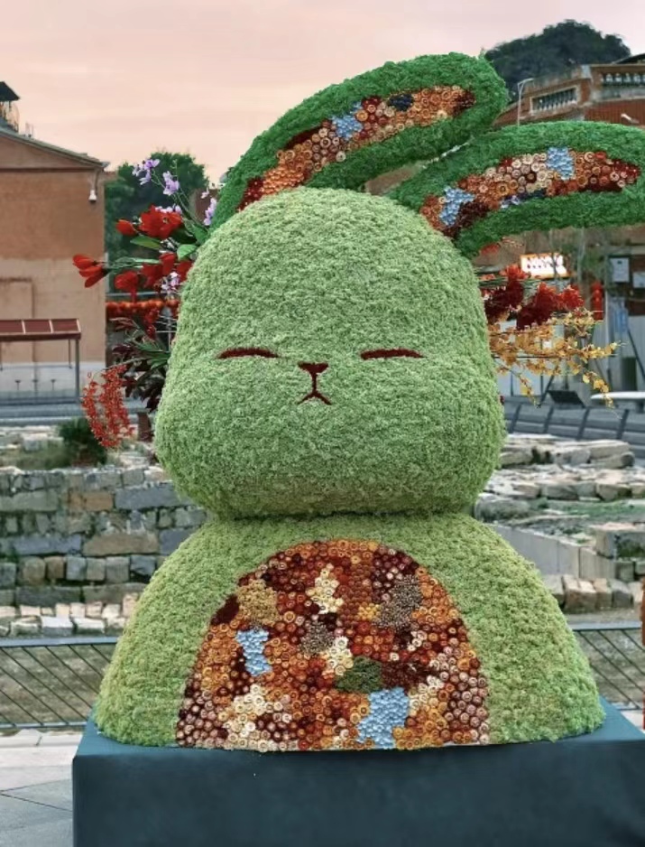 各个地方的新年兔子,又可爱又萌的新年兔