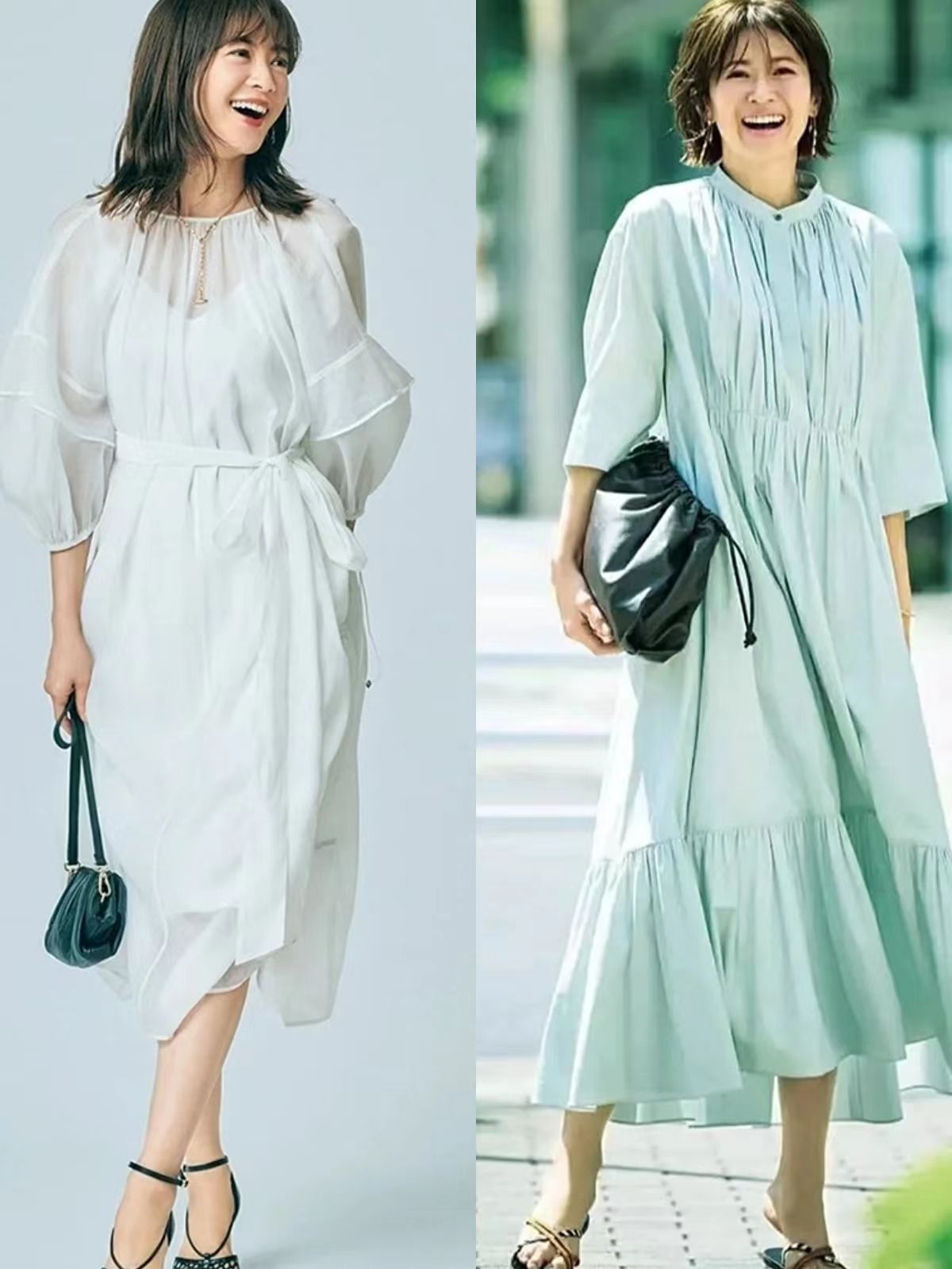 夏天的碎花裙怎么穿才好看,夏天碎花裙不显黑