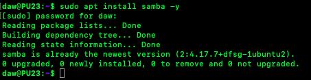 samba实现文件共享,linuxsamba配置全过程