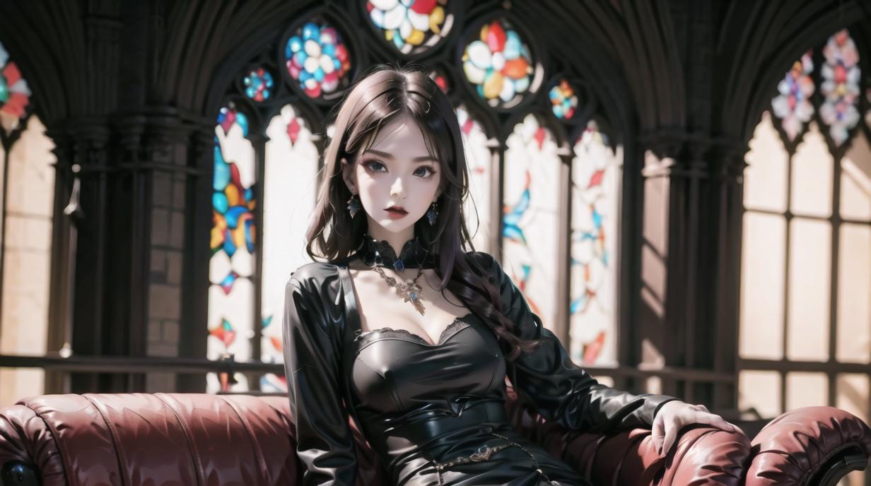 二次元ai女神图片,ai二次元少女美图