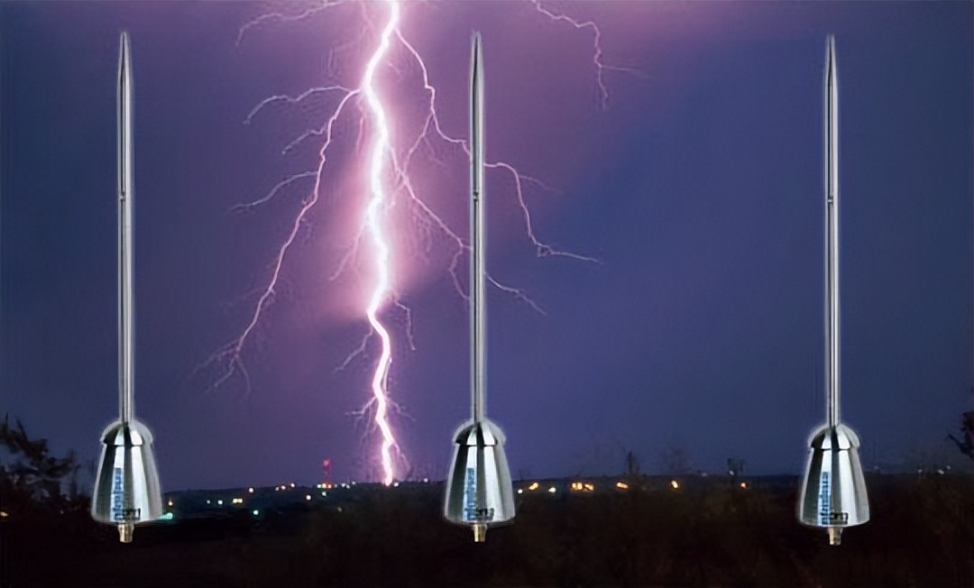 大避雷针和小避雷针联合避雷,避雷线与避雷针保护范围哪个大