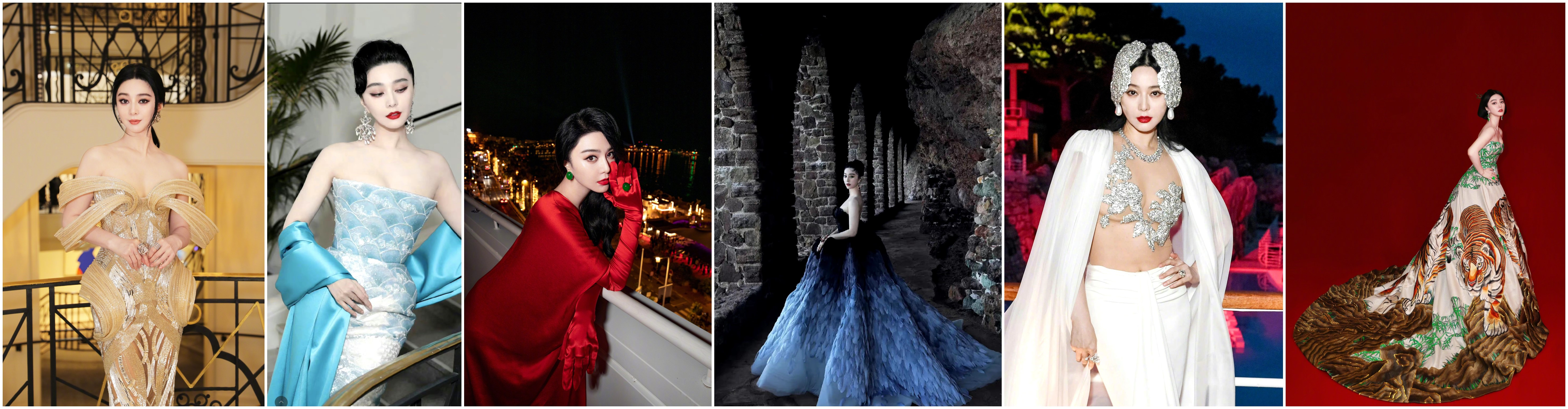 范冰冰最近一次戛纳造型,范冰冰戛纳三日行