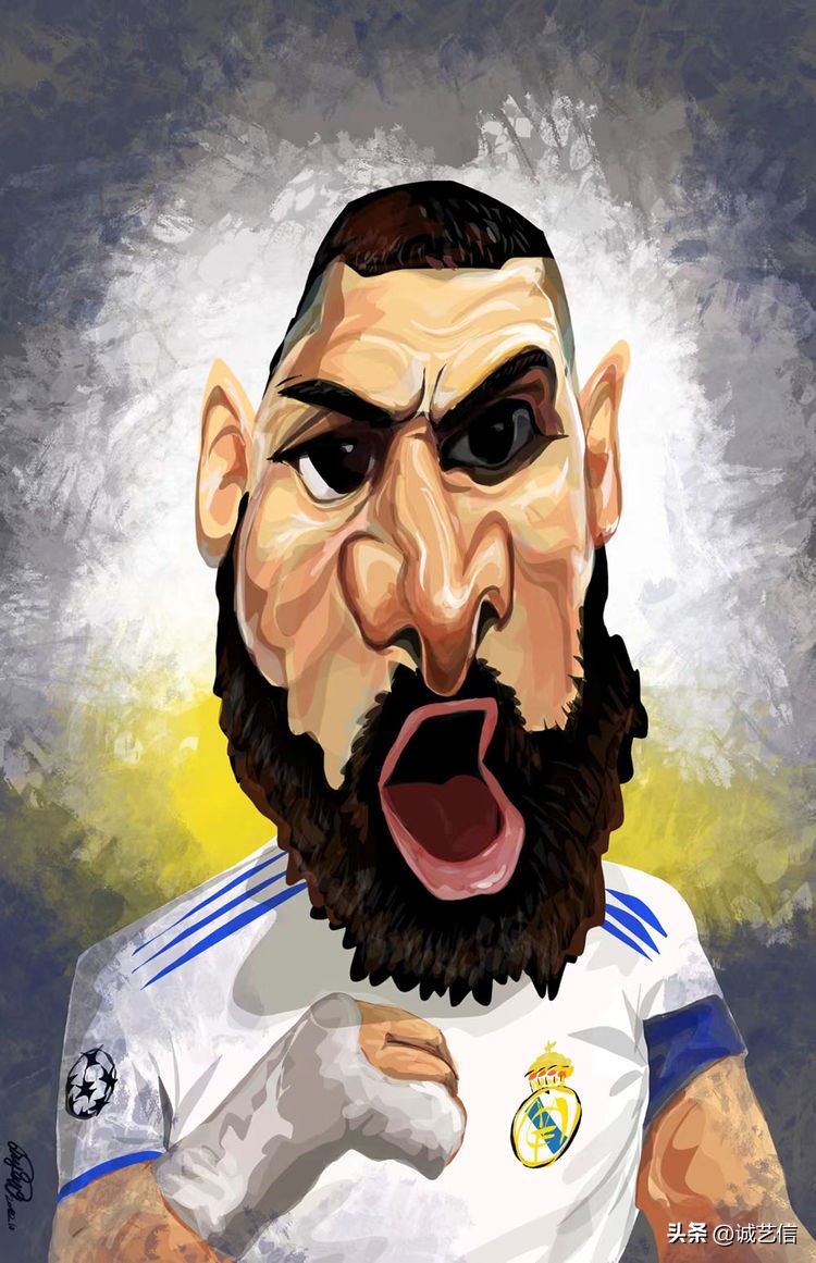 圆梦金球,本泽马漫画