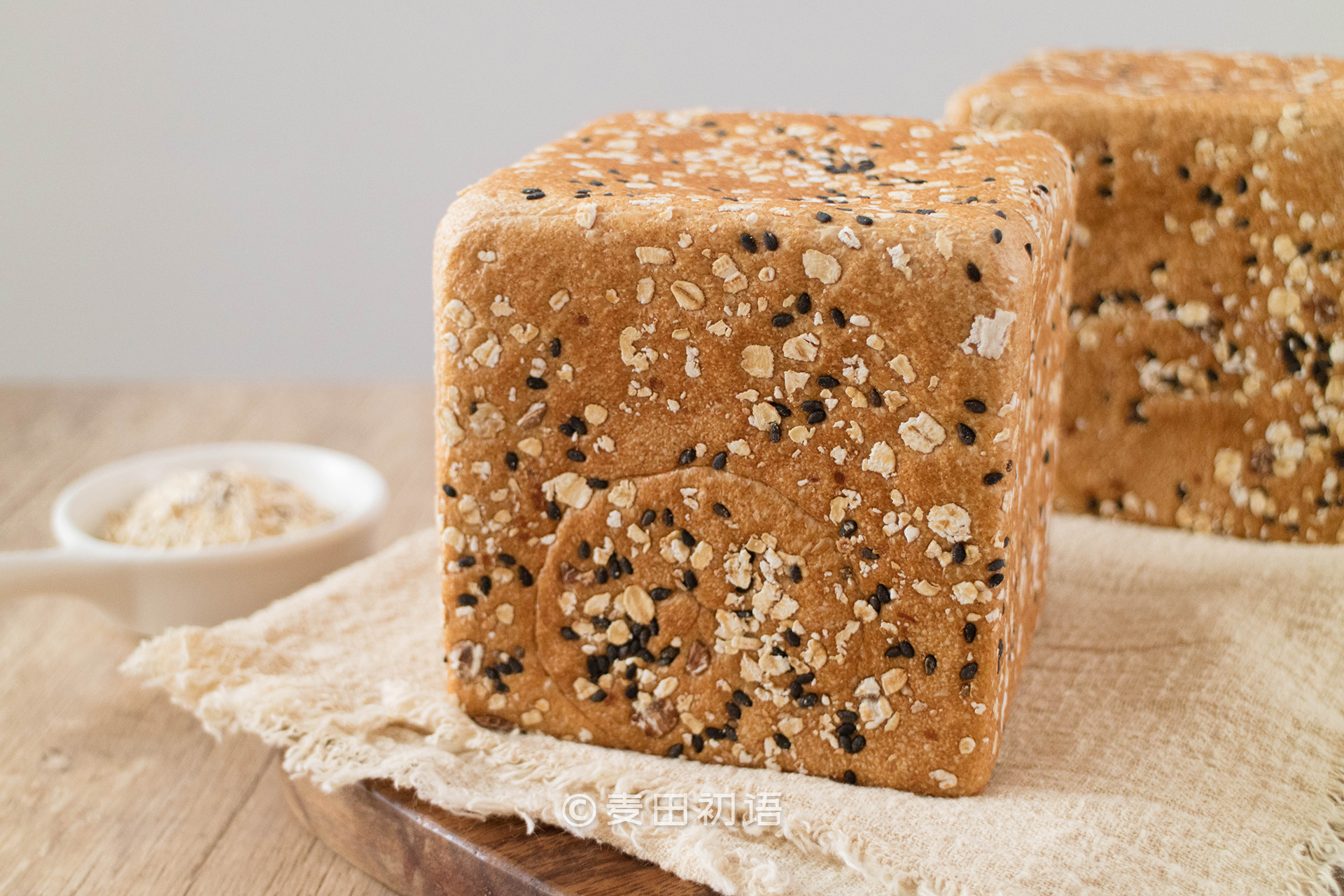 麦香新语的全麦吐司,麦香人家全麦五谷吐司