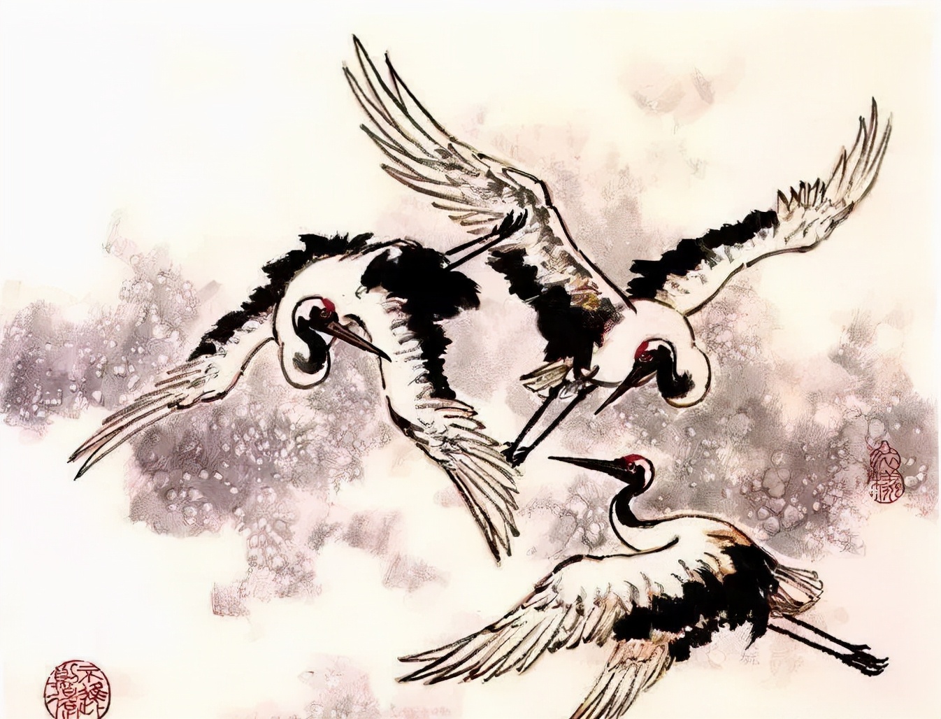 最简单的仙鹤画法,有关仙鹤的简单画法