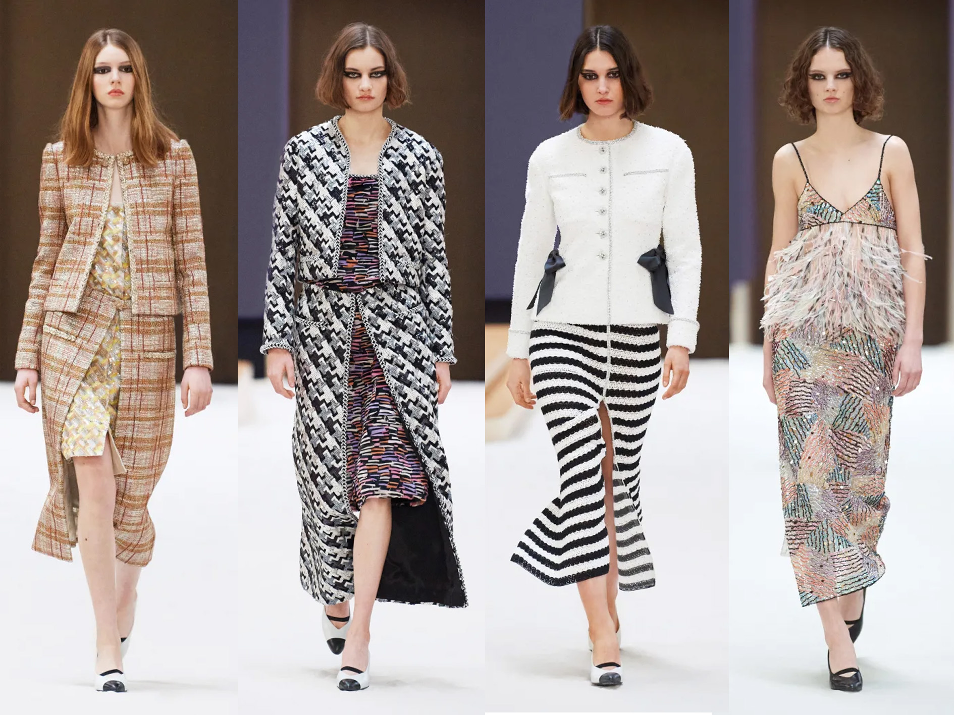 香奈儿2022春夏高定,香奈儿chanel2021春夏西装