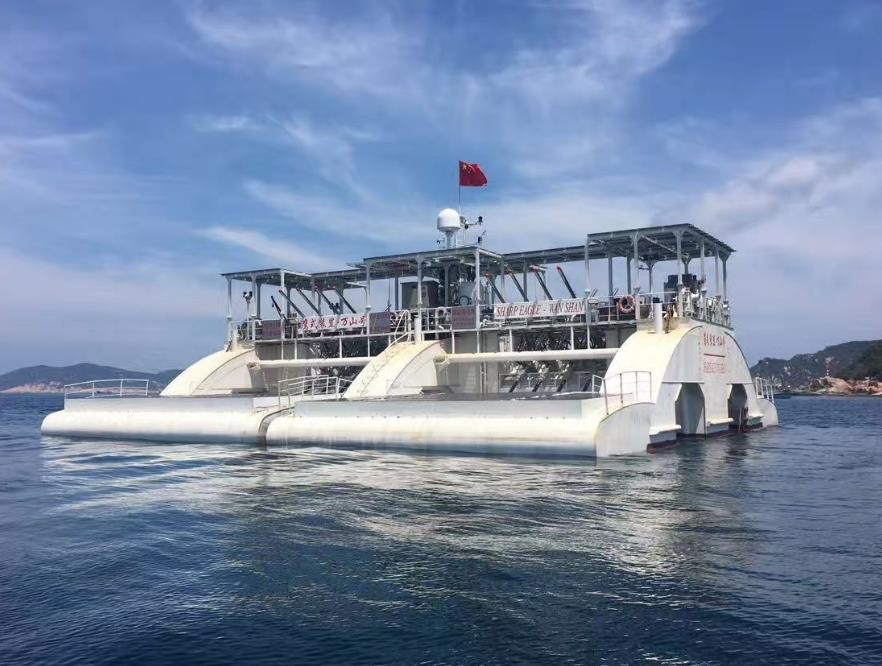 外国评南鲲号漂浮式波浪发电,南鲲号发电