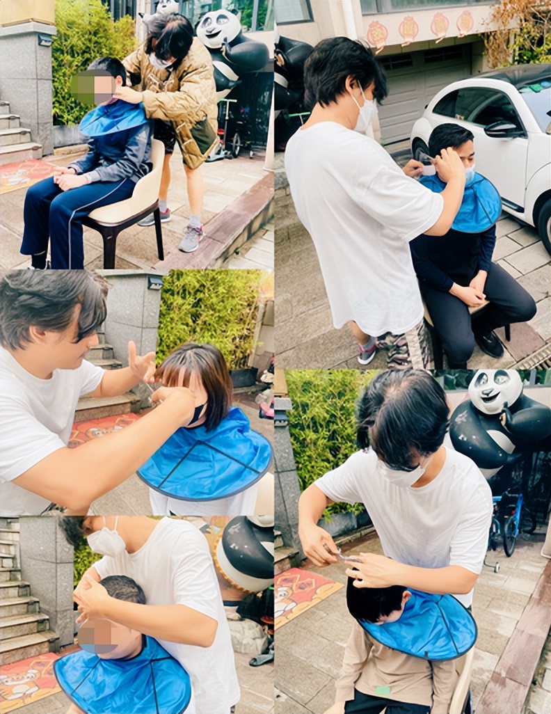 演员陈龙剪头发,章龄之陈龙剪头