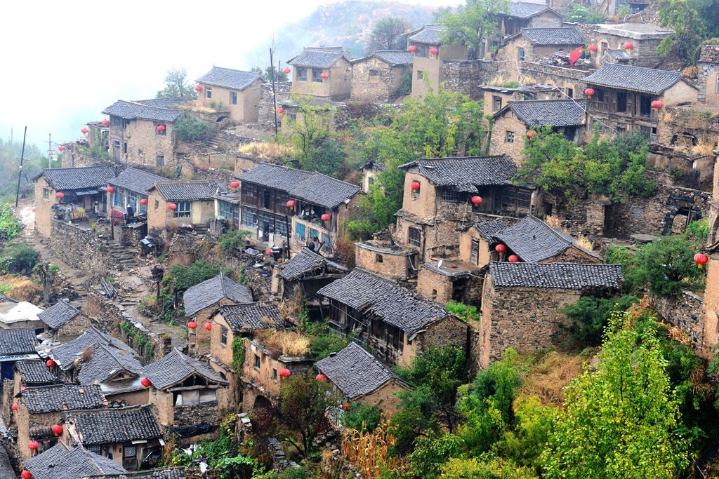 阳泉山水美景,阳泉大山美景