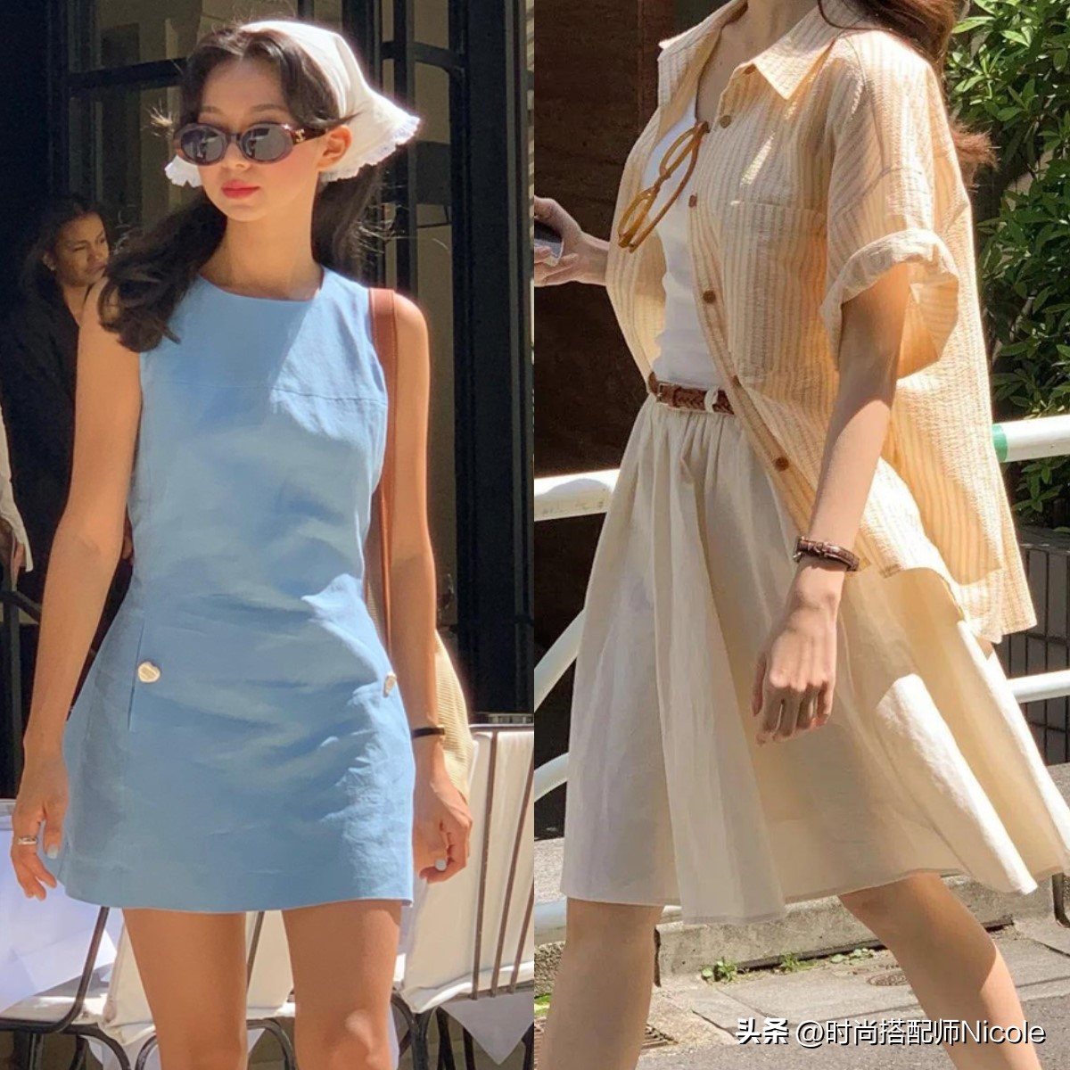 韩系女性穿搭简单好看,韩式穿搭怎么搭