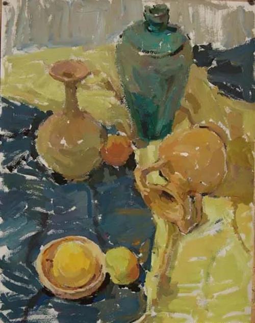 前辈绘画,绘画色彩美学深度解析