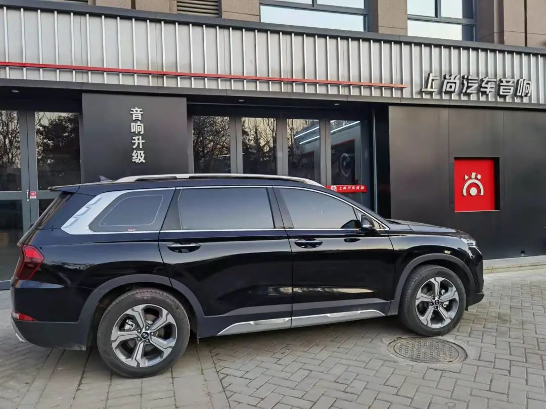 现代胜达升高2.5寸套件,现代胜达三色标