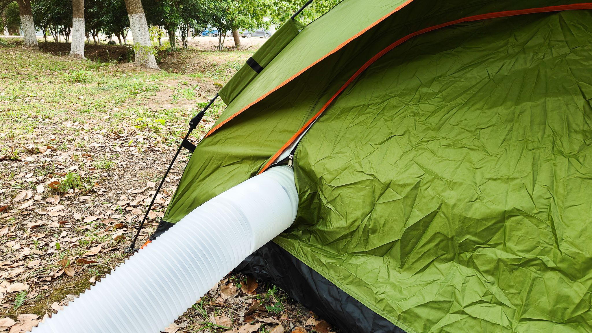 让别人羡慕，夏日野外露营不再闷热，我用上了移动户外便携空调