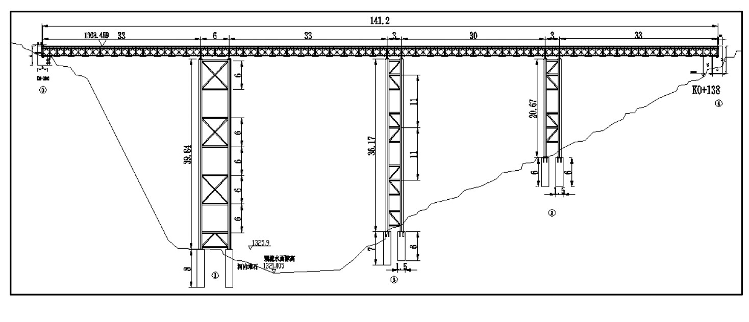 贝雷栈桥施工方案,贝雷梁钢栈桥单跨最长多少米