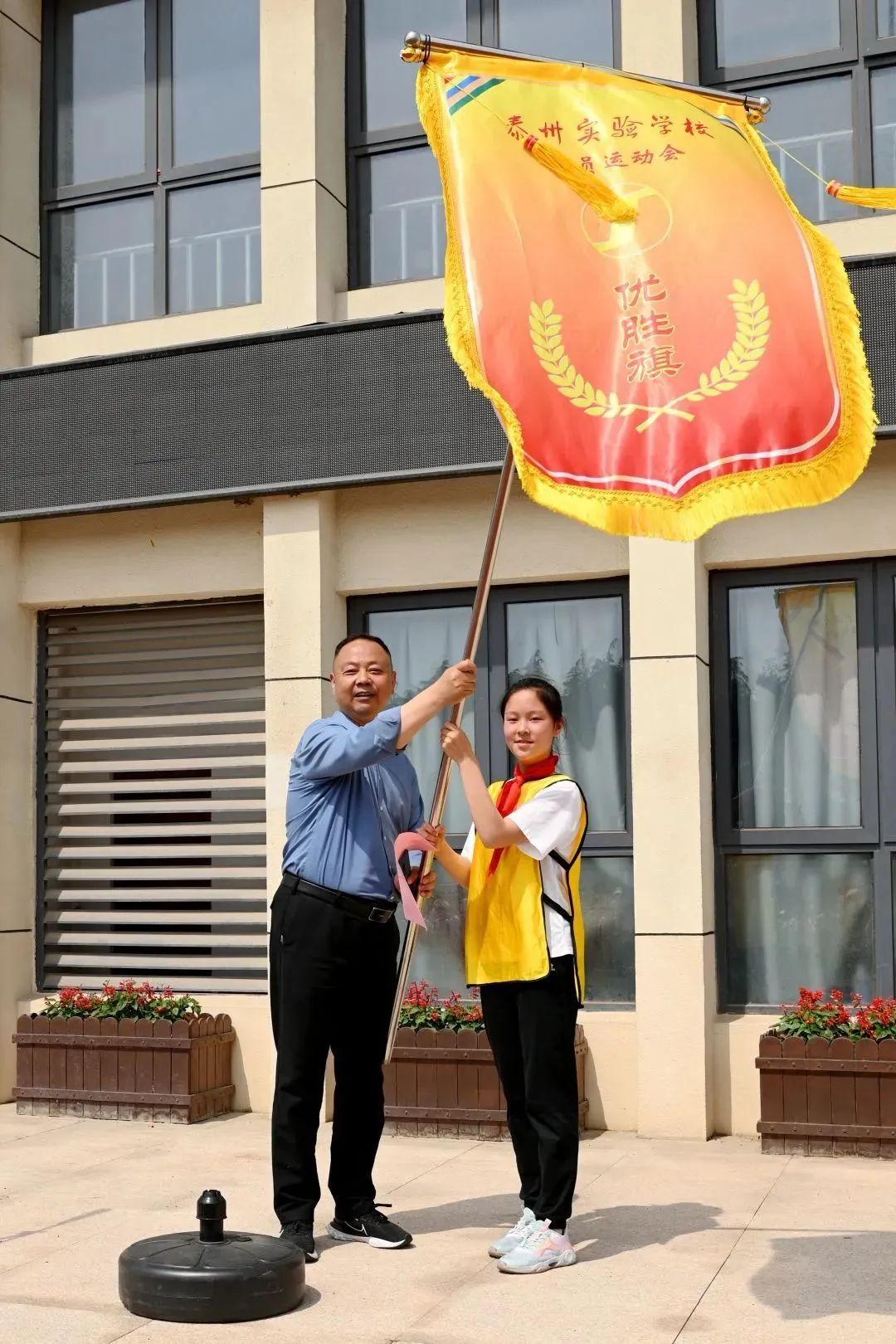 泰州中小学足球联赛,泰州智堡实验学校校运会接力赛