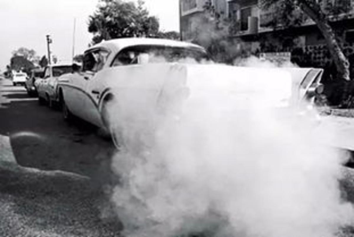 中国尾气治理,尾气排放与治理