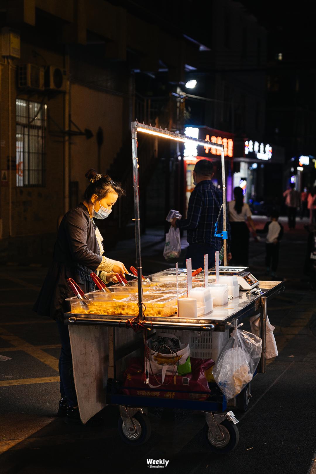 深圳解禁路边摊,深圳路边摊夜市